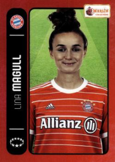 Lina Magull Bayern Munchen Topps Merlin Heritage 98 UEFA Club Competitions 2022/23 #99