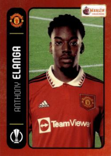 Anthony Elanga Manchester United Topps Merlin Heritage 98 UEFA Club Competitions 2022/23 #115