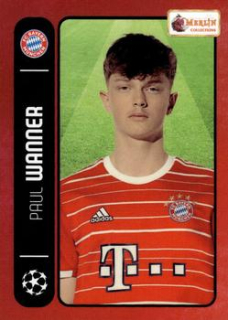 Paul Wanner Bayern Munchen Topps Merlin Heritage 98 UEFA Club Competitions 2022/23 #118