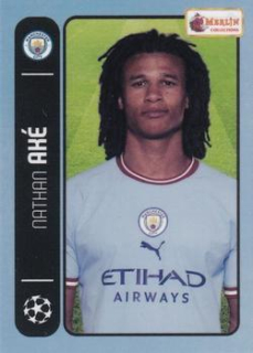 Nathan Ake Manchester City Topps Merlin Heritage 98 UEFA Club Competitions 2022/23 #135