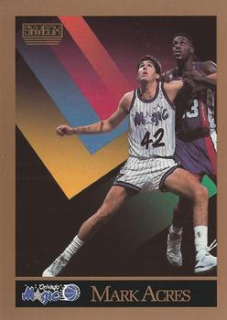 Mark Acres Orlando Magic 1990/91 SkyBox NBA #198