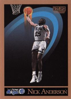 Nick Anderson Orlando Magic 1990/91 SkyBox NBA #199