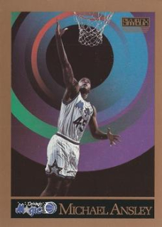 Michael Ansley Orlando Magic 1990/91 SkyBox NBA #200