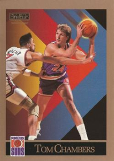 Tom Chambers Phoenix Suns 1990/91 SkyBox NBA #220