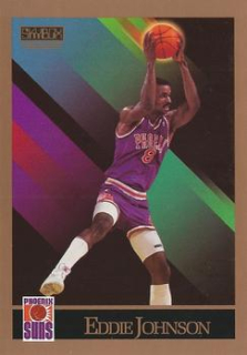 Eddie Johnson Phoenix Suns 1990/91 SkyBox NBA #223