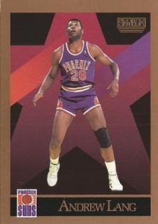 Andrew Lang Phoenix Suns 1990/91 SkyBox NBA #225