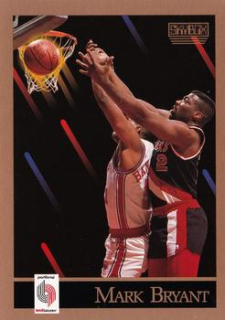 Mark Bryant Portland Trail Blazers 1990/91 SkyBox NBA #231