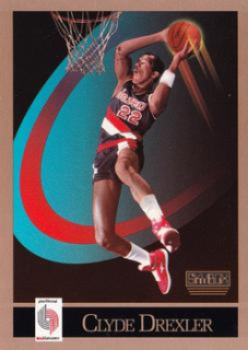 Clyde Drexler Portland Trail Blazers 1990/91 SkyBox NBA #233