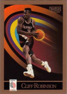 Cliff Robinson Portland Trail Blazers 1990/91 SkyBox NBA #239