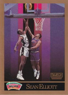 Sean Elliott San Antonio Spurs 1990/91 SkyBox NBA #256