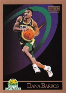 Dana Barros Seattle SuperSonics 1990/91 SkyBox NBA #263