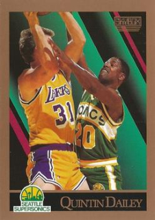 Quintin Dailey Seattle SuperSonics 1990/91 SkyBox NBA #265