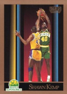 Shawn Kemp Seattle SuperSonics 1990/91 SkyBox NBA #268