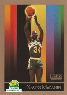 Xavier McDaniel Seattle SuperSonics 1990/91 SkyBox NBA #269