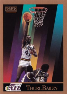 Thurl Bailey Utah Jazz 1990/91 SkyBox NBA #274