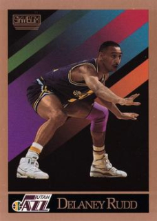 Delaney Rudd Utah Jazz 1990/91 SkyBox NBA #283