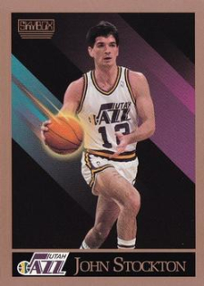 John Stockton Utah Jazz 1990/91 SkyBox NBA #284