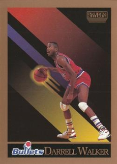 Darrell Walker Washington Bullets 1990/91 SkyBox NBA #293