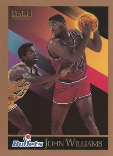 John Williams Washington Bullets 1990/91 SkyBox NBA #294