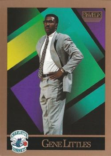 Gene Littles Charlotte Hornets 1990/91 SkyBox NBA #303