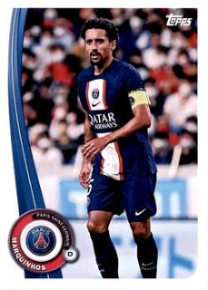 Marquinhos Paris Saint-Germain Topps Paris Saint-Germain Fan Set 2022/23 #PA-4