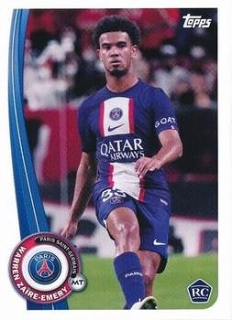 Warren Zaire-Emery Paris Saint-Germain Topps Paris Saint-Germain Fan Set 2022/23 #PA-9