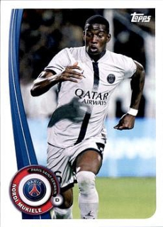 Nordi Mukiele Paris Saint-Germain Topps Paris Saint-Germain Fan Set 2022/23 #PA-10