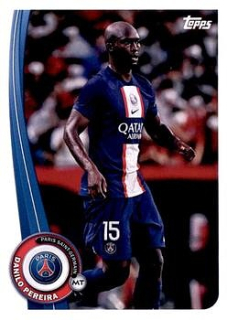 Danilo Pereira Paris Saint-Germain Topps Paris Saint-Germain Fan Set 2022/23 #PA-12