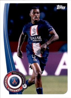 Presnel Kimpembe Paris Saint-Germain Topps Paris Saint-Germain Fan Set 2022/23 #PA-13