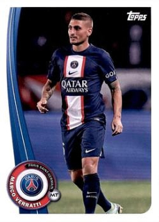 Marco Verratti Paris Saint-Germain Topps Paris Saint-Germain Fan Set 2022/23 #PA-14