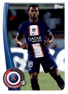 Renato Sanches Paris Saint-Germain Topps Paris Saint-Germain Fan Set 2022/23 #PA-15