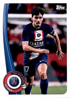 Vitinha Paris Saint-Germain Topps Paris Saint-Germain Fan Set 2022/23 #PA-16