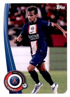 Juan Bernat Paris Saint-Germain Topps Paris Saint-Germain Fan Set 2022/23 #PA-17