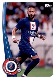 Neymar Jr Paris Saint-Germain Topps Paris Saint-Germain Fan Set 2022/23 #PA-18