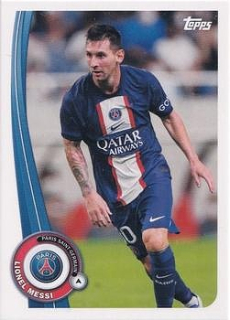 Lionel Messi Paris Saint-Germain Topps Paris Saint-Germain Fan Set 2022/23 #PA-19