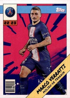 Marco Verratti Paris Saint-Germain Topps Paris Saint-Germain Fan Set 2022/23 Heroes #PAH-2