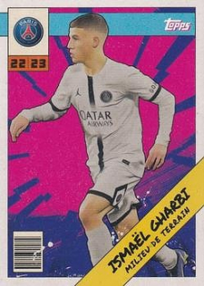 Ismael Gharbi Paris Saint-Germain Topps Paris Saint-Germain Fan Set 2022/23 Heroes #PAH-3