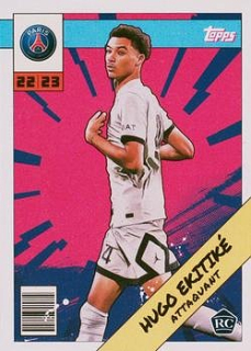 Hugo Ekitike Paris Saint-Germain Topps Paris Saint-Germain Fan Set 2022/23 Heroes #PAH-4