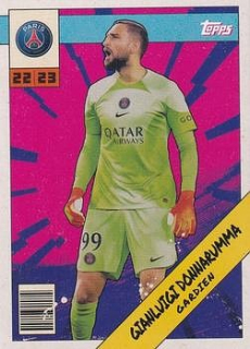 Gianluigi Donnarumma Paris Saint-Germain Topps Paris Saint-Germain Fan Set 2022/23 Heroes #PAH-7