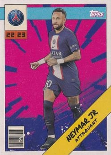 Neymar Jr Paris Saint-Germain Topps Paris Saint-Germain Fan Set 2022/23 Heroes #PAH-8