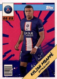 Kylian Mbappe Paris Saint-Germain Topps Paris Saint-Germain Fan Set 2022/23 Heroes #PAH-10