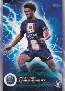 Warren Zaire-Emery Paris Saint-Germain Topps Paris Saint-Germain Fan Set 2022/23 Super Electric #PAS-1