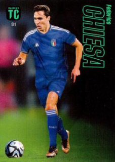 Federico Chiesa Italy Panini Top Class 2023 #91