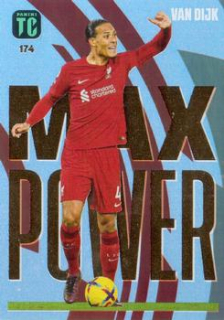 Virgil van Dijk Liverpool Panini Top Class 2023 Max Power #174