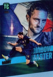 Adrien Rabiot France Panini Top Class 2023 Rainbow Master #206