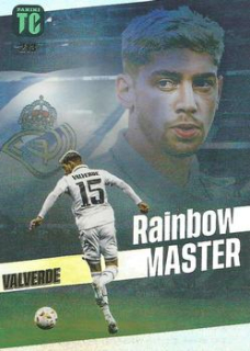 Federico Valverde Real Madrid Panini Top Class 2023 Rainbow Master #213