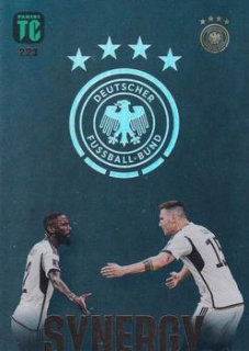 Antonio Rudiger / Niklas Sule Germany Panini Top Class 2023 Synergy #223