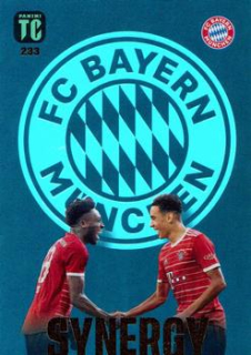 Alphonso Davies / Jamal Musiala Bayern Munchen Panini Top Class 2023 Synergy #233