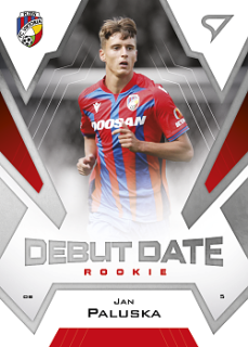 Jan Paluska Viktoria Plzen SportZoo FORTUNA:LIGA 2023/24 2. serie Debut Date Rookie #DR-03