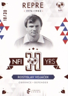 Rostislav Vojacek Reprezentace NFI Unique Medal Series 2024 LC NFI 30 Years Bronze /30 #VOR